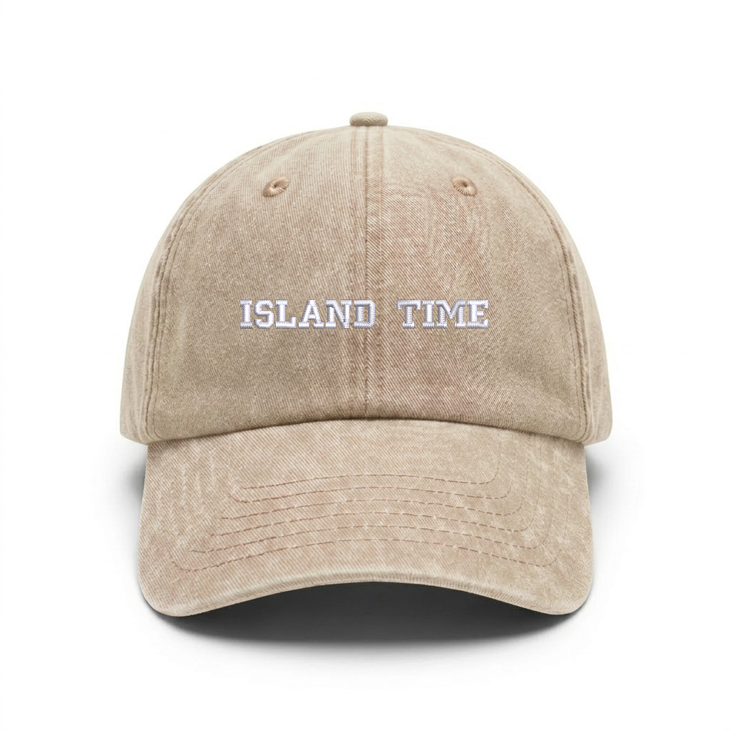 Vintage cap "ISLAND TIME"