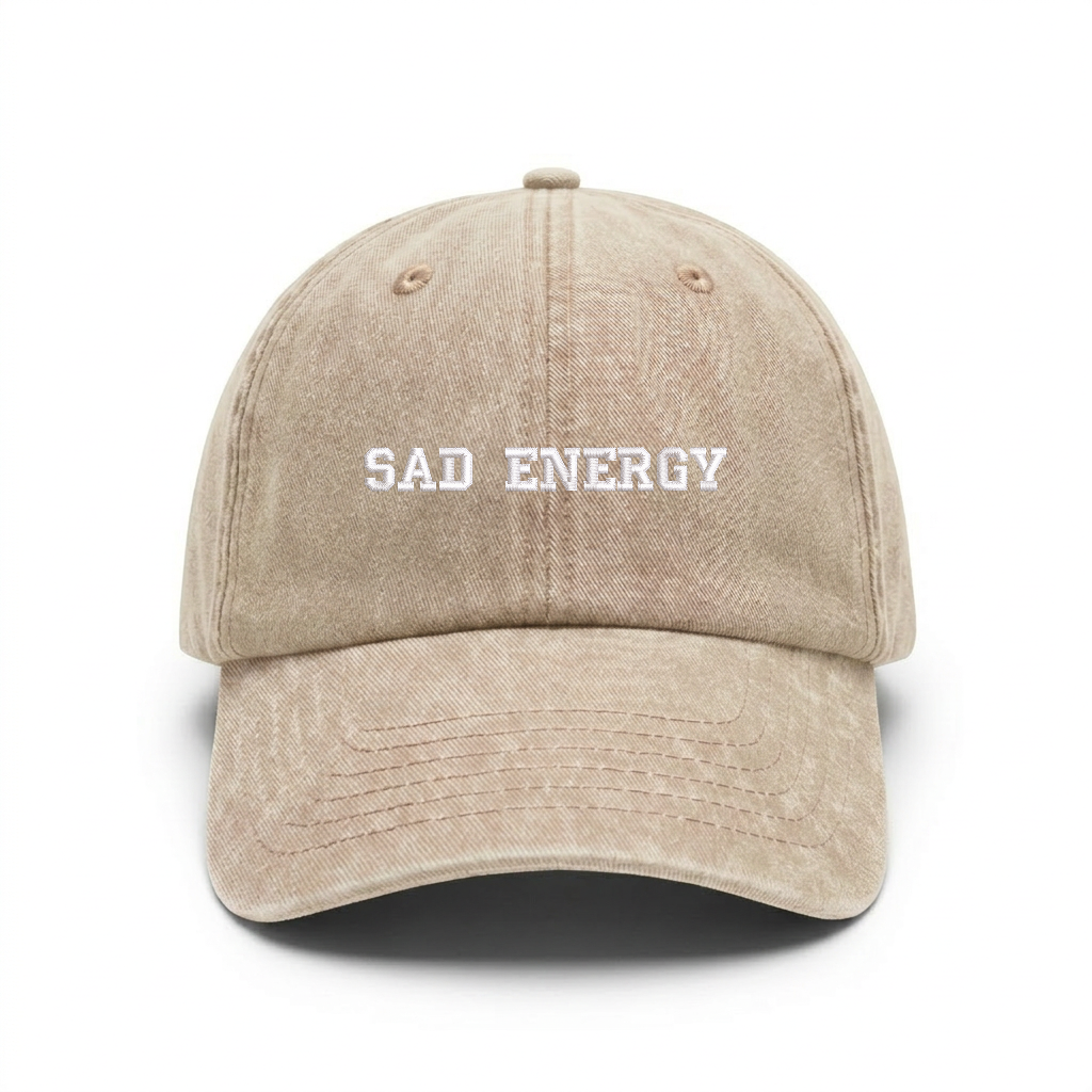 Vintage cap "SAD ENEGRY"