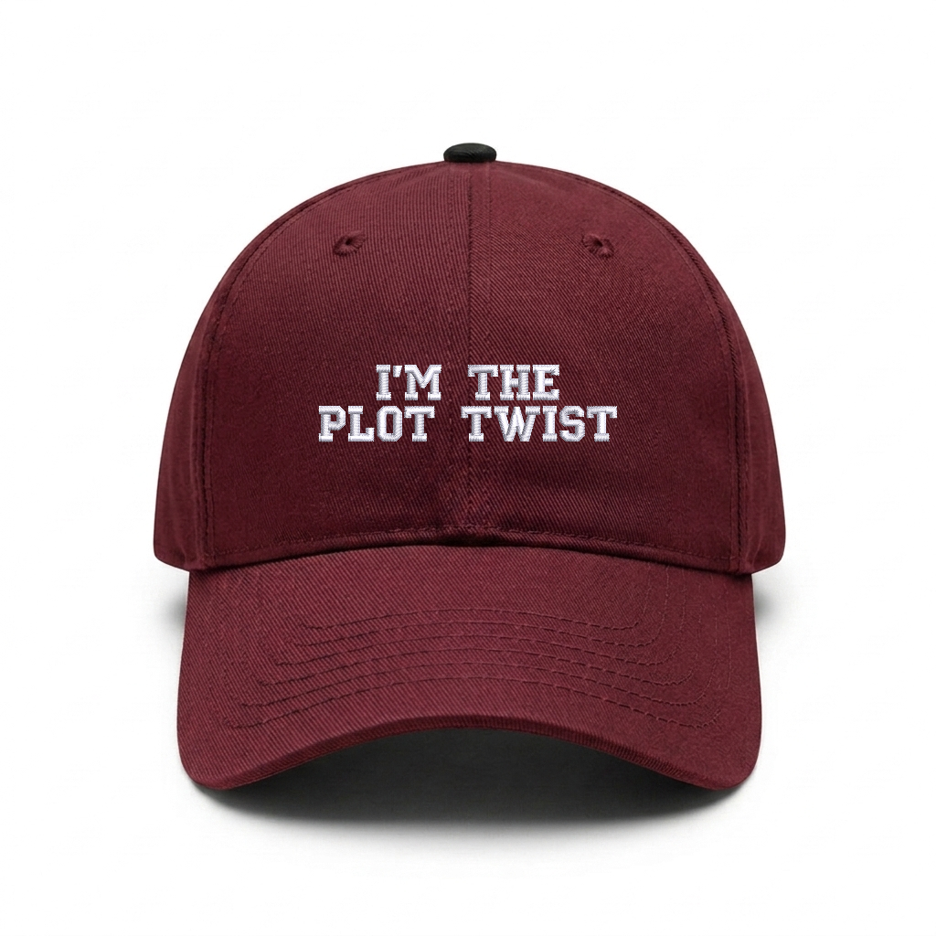 Standart cap "I'M THE PLOT TWIST"