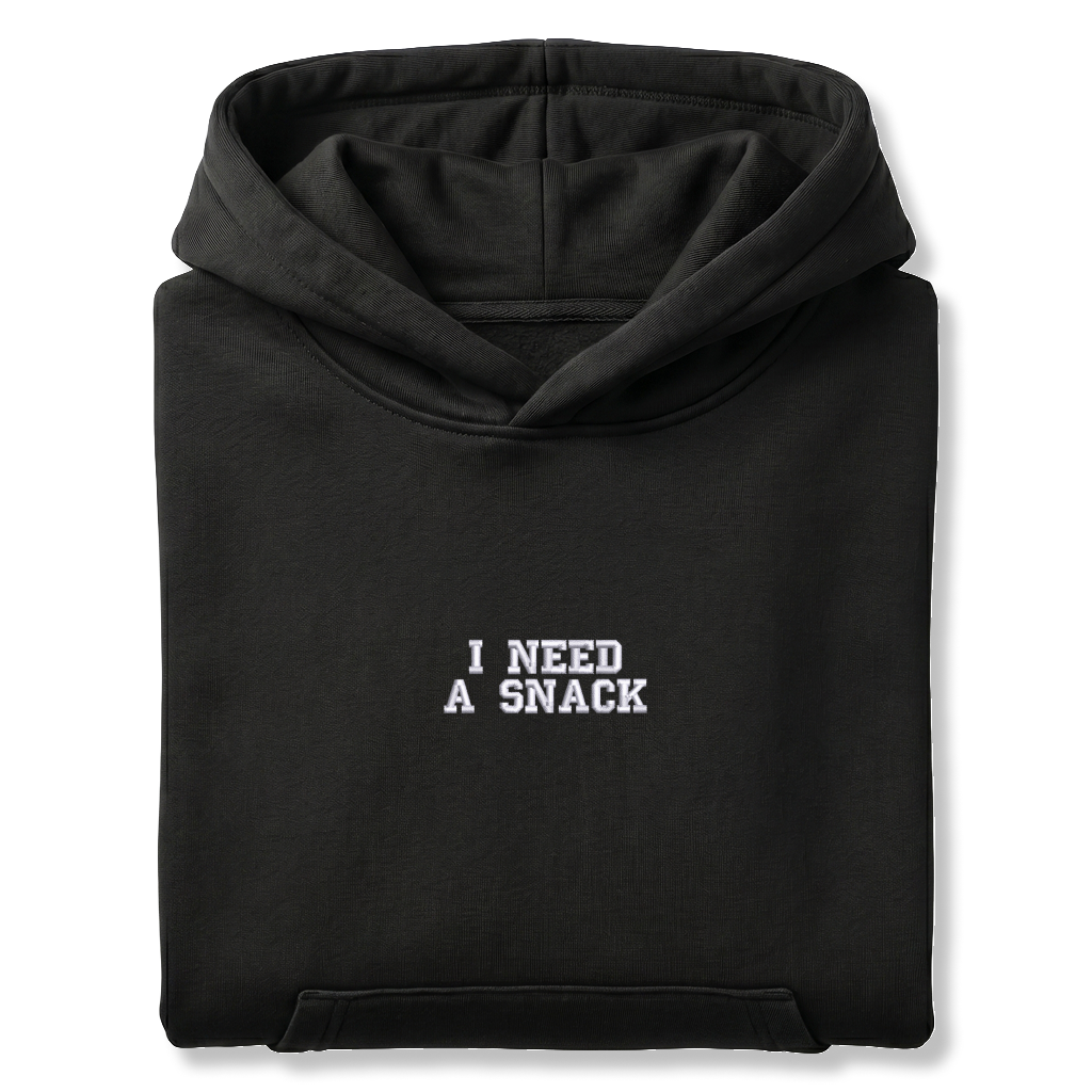 Standart Hoodie "I NEED A SNACK"