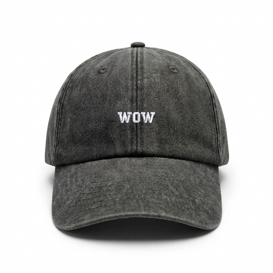 Vintage cap "WOW"