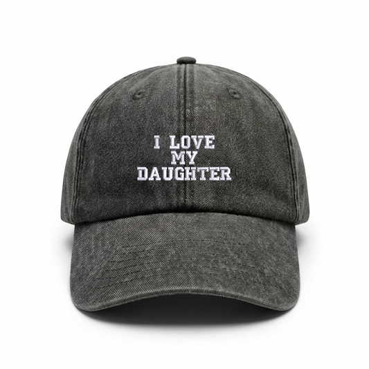 Vintage cap "I LOVE MY DAUGHTER"