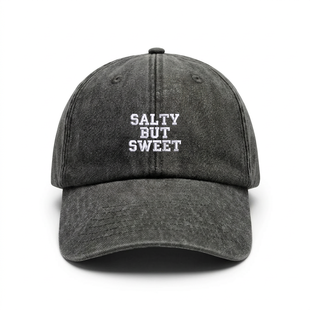 Vintage cap "SALTY BUT SWEET"