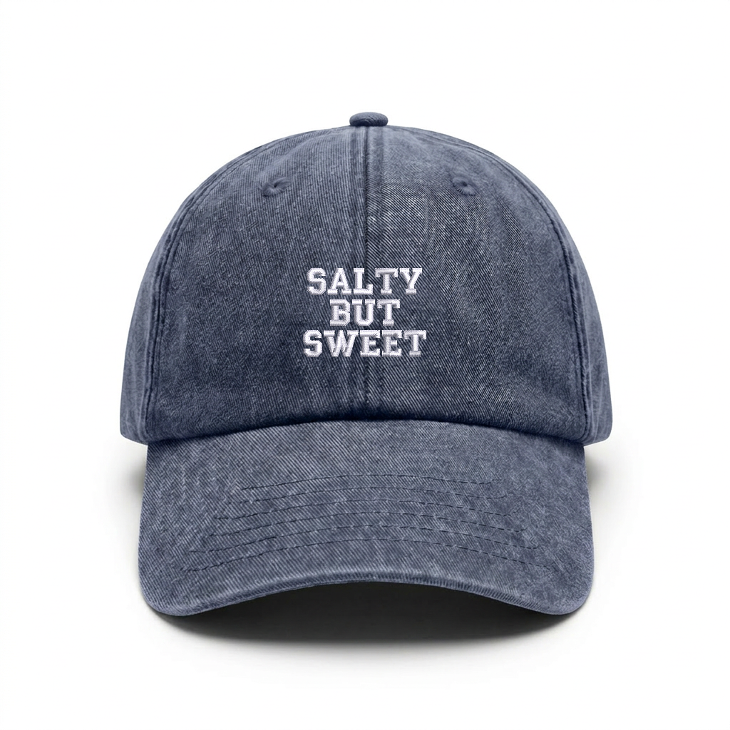 Vintage cap "SALTY BUT SWEET"