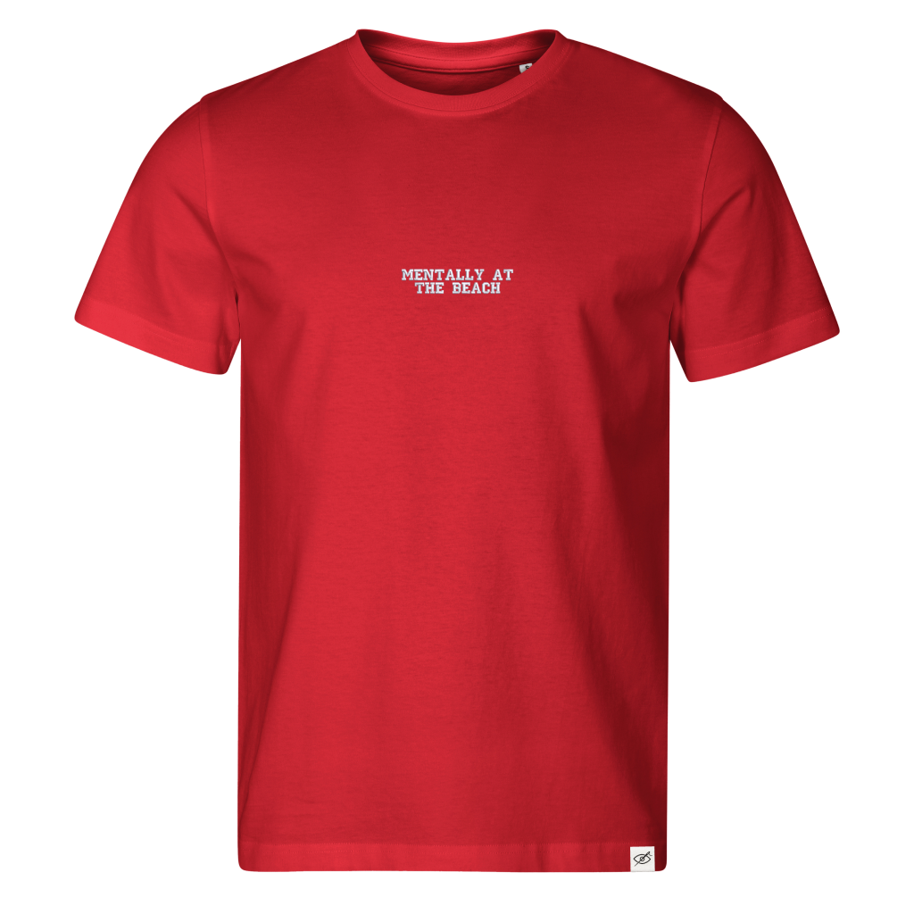 Standart T-shirt "MENTALLY AT THE BEACH"