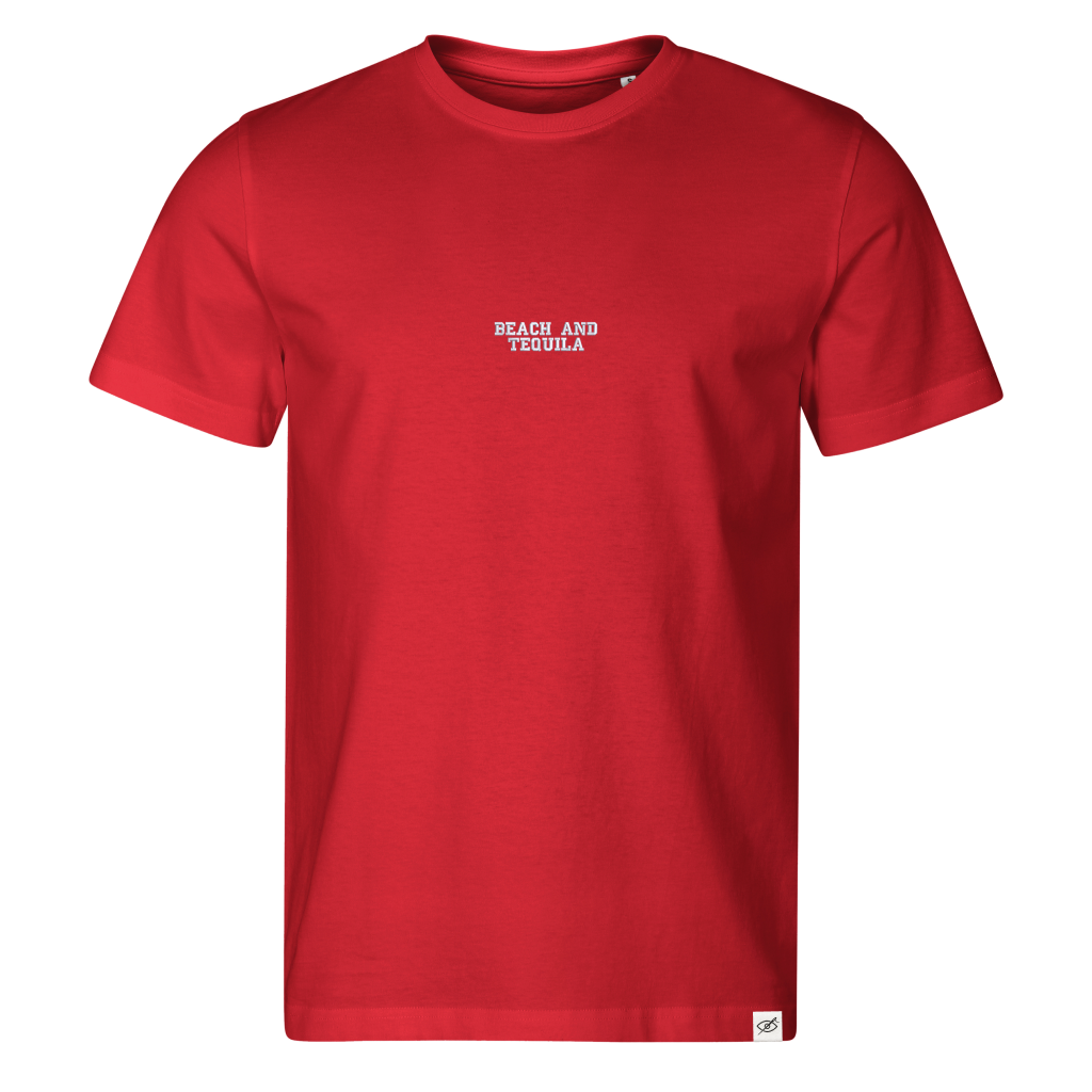 Standart T-shirt "BEACH AND TEQUILA"