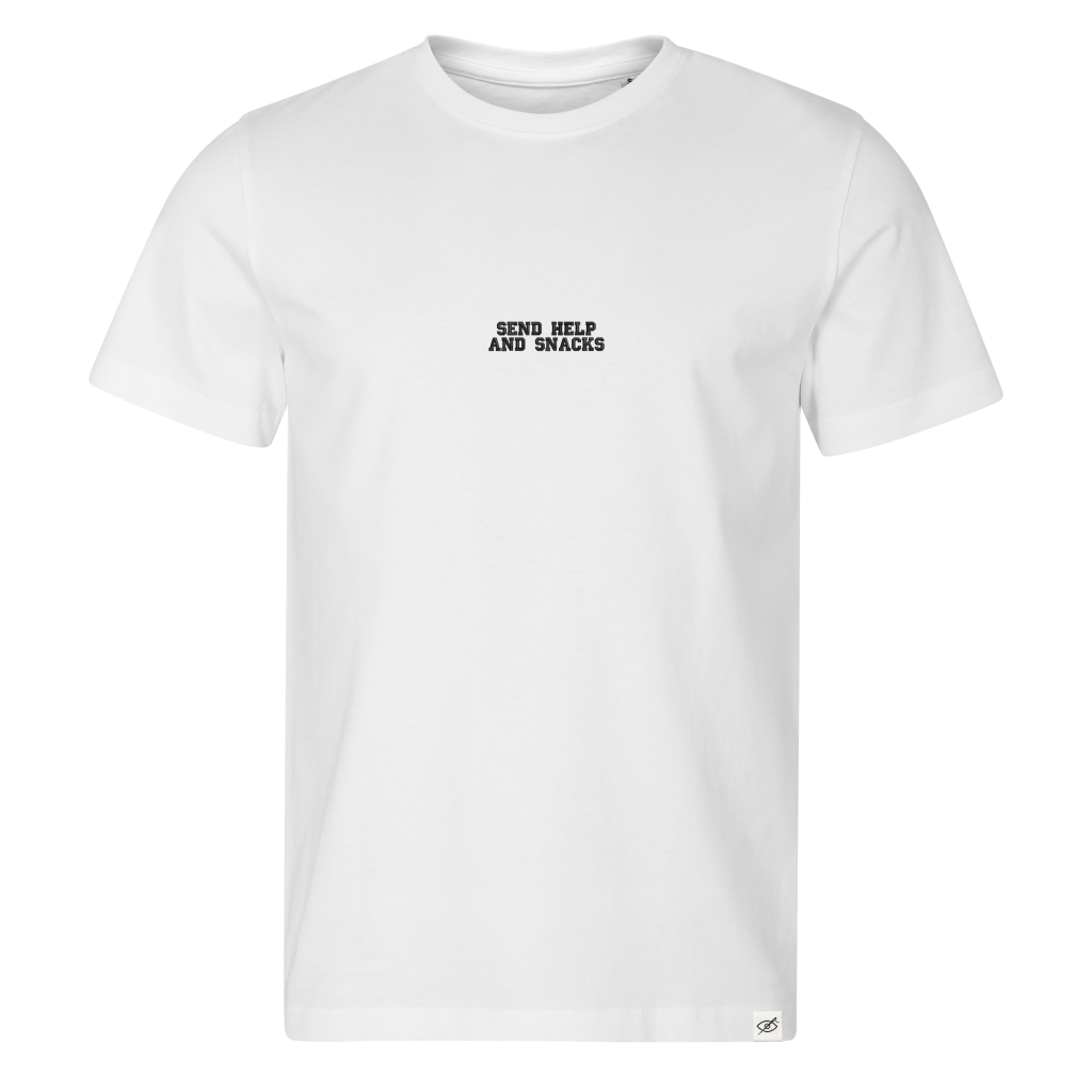 Standart T-shirt "SEND HELP AND SNACK"