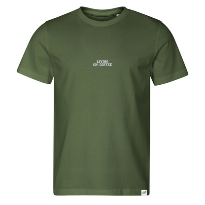 Standart T-shirt "LIVING ON COFFE"