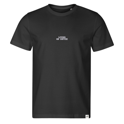 Standart T-shirt "LIVING ON COFFE"