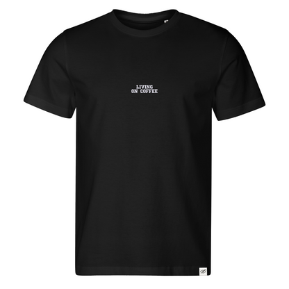 Standart T-shirt "LIVING ON COFFE"