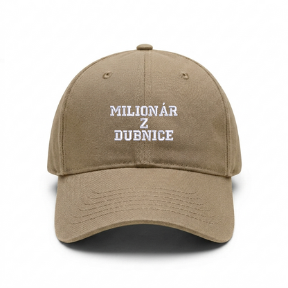 Standard cap "MILIONÁR Z DUBNICE"