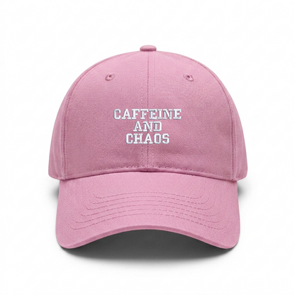 Standart cap "CAFFEINE AND CHAOS"