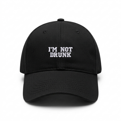 Standart cap "I'M NOT DRUNK"