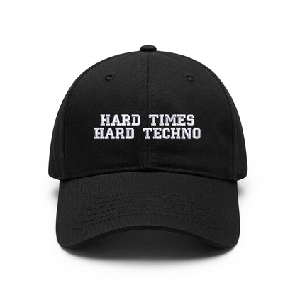 Standart cap "HARD TIMES HARD TECHNO"