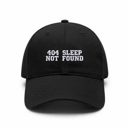 Standart cap "404 SLEEP NOT FOUND"