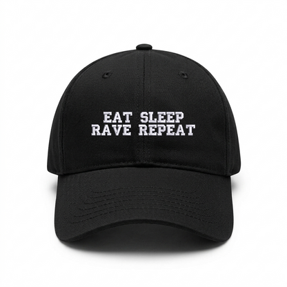 Standart cap "EAT SLEEP RAVE REPEAT"