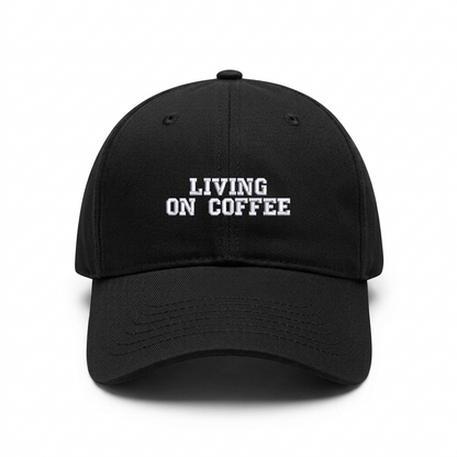 Standart cap "LIVING ON COFFE"