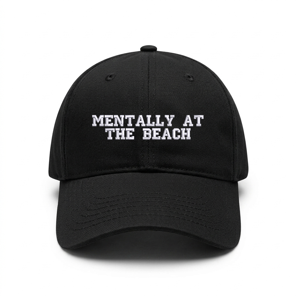 Standart cap "MENTALLY AT THE BEACH"