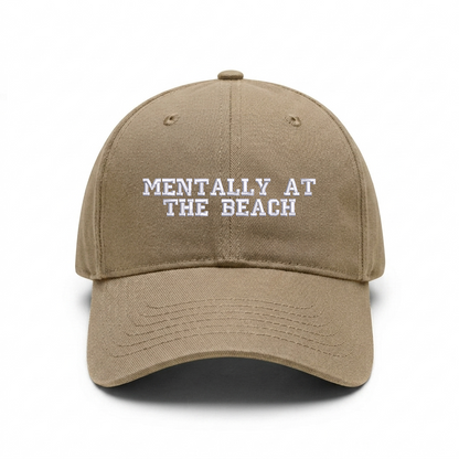 Standart cap "MENTALLY AT THE BEACH"