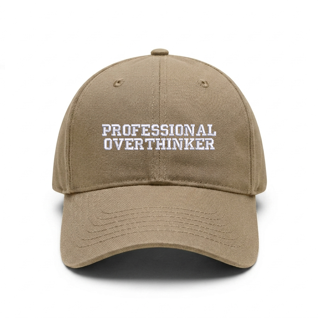 Standart cap "PROFESSIONAL OVERTHINKER"