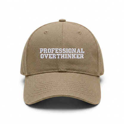 Standart cap "PROFESSIONAL OVERTHINKER"