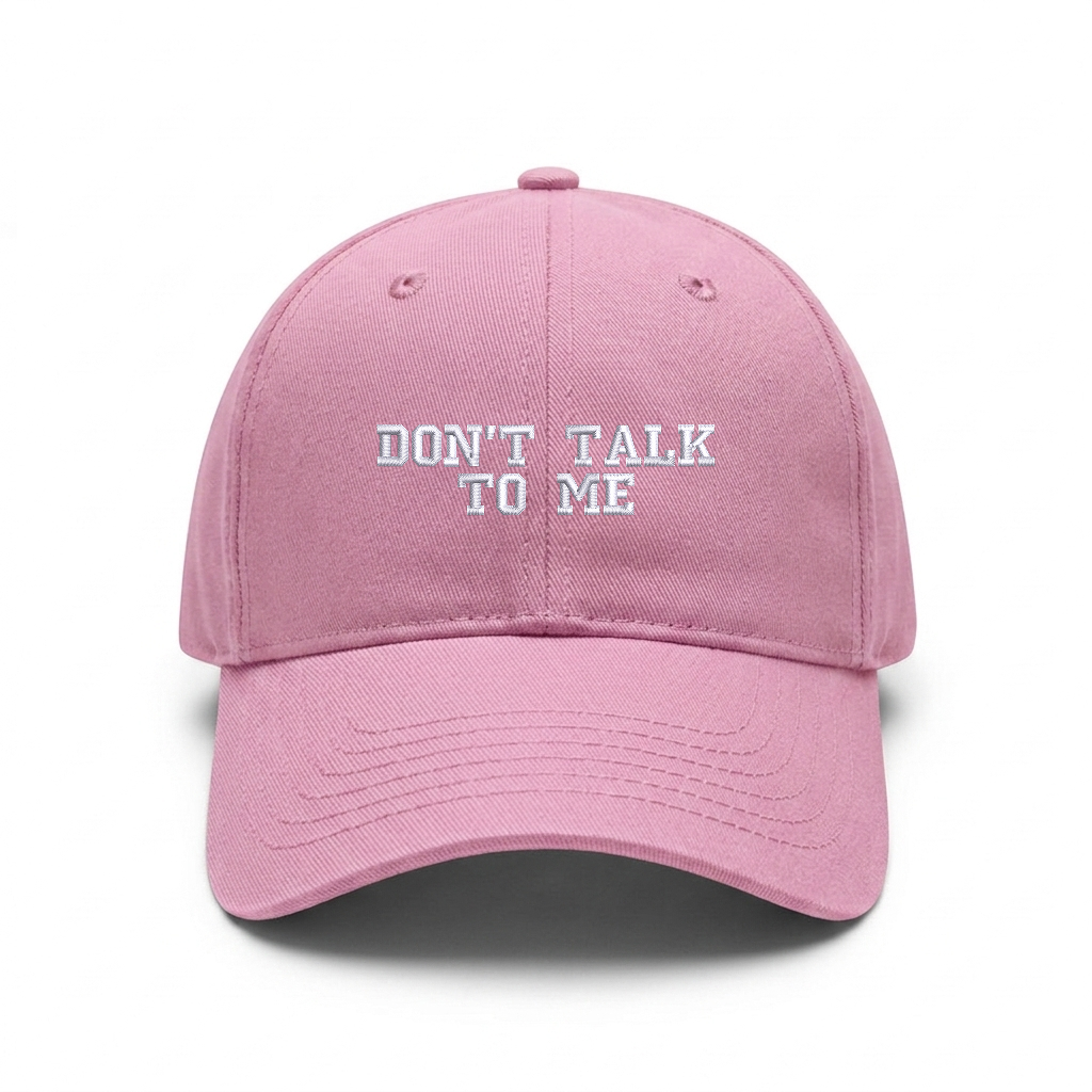 Standart cap "DON'T TALK TO ME"
