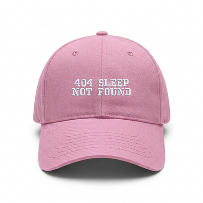 Standart cap "404 SLEEP NOT FOUND"