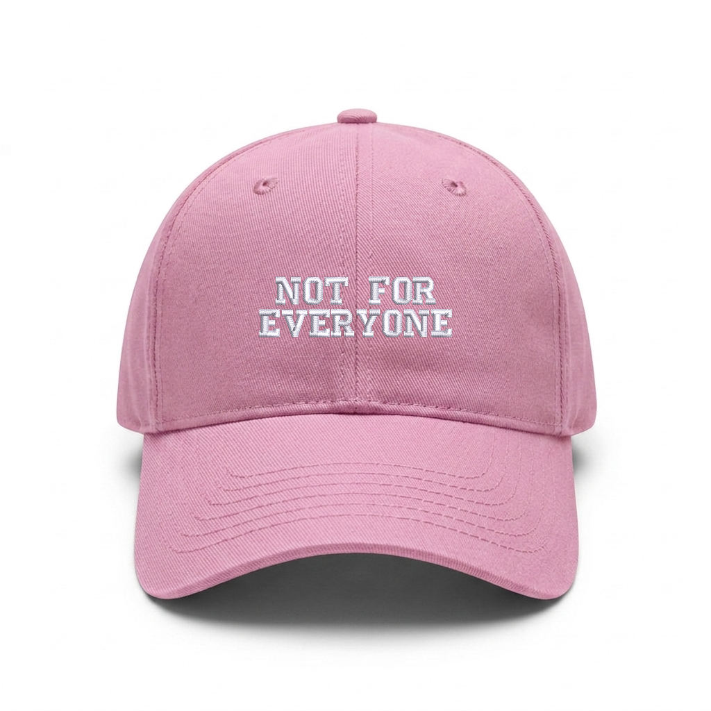 Standart cap "NOT FOR EVERYONE"