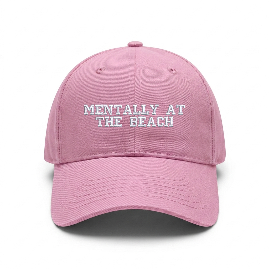 Standart cap "MENTALLY AT THE BEACH"