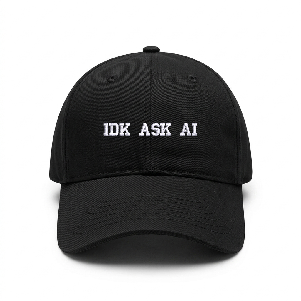 Standart cap "IDK ASK AI"