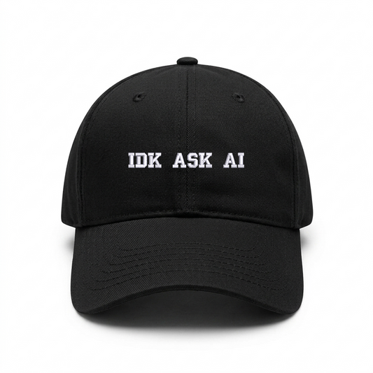 Standart cap "IDK ASK AI"