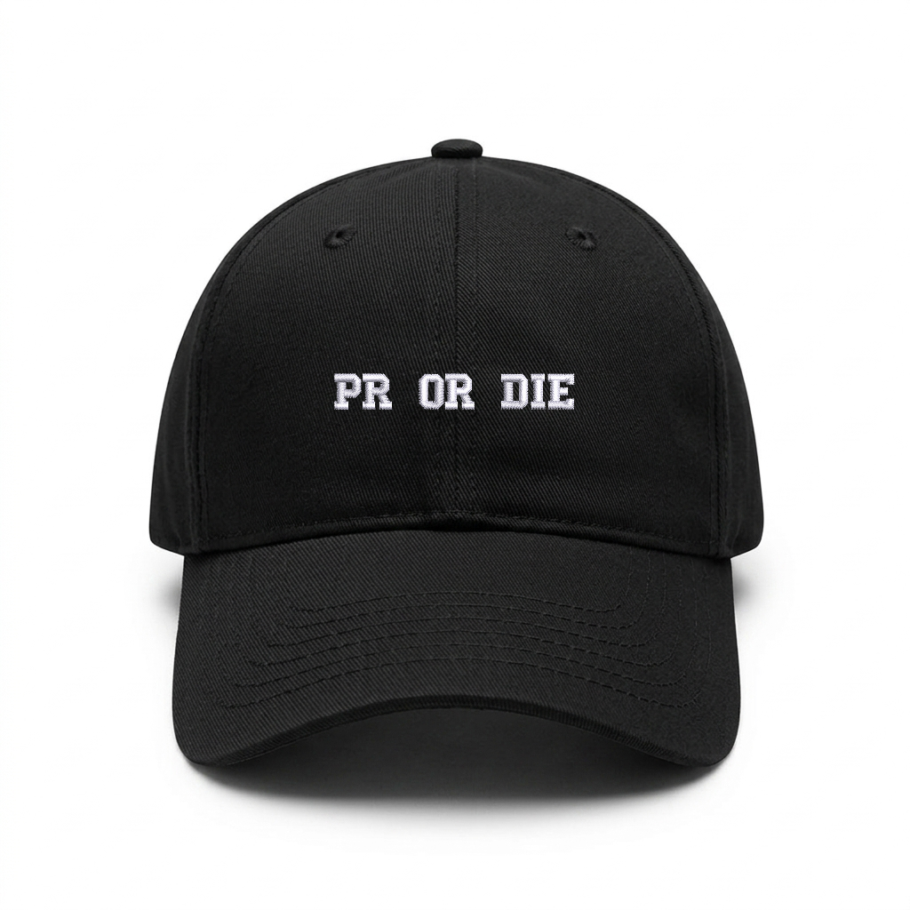 Standart cap "PR OR DIE"
