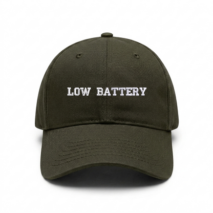Standart cap "LOW BATTERY"