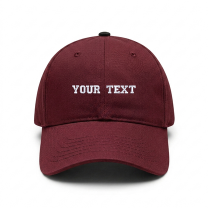 Standart cap "CUSTOM TEXT"
