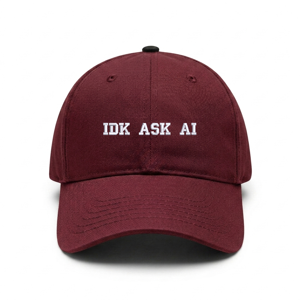 Standart cap "IDK ASK AI"
