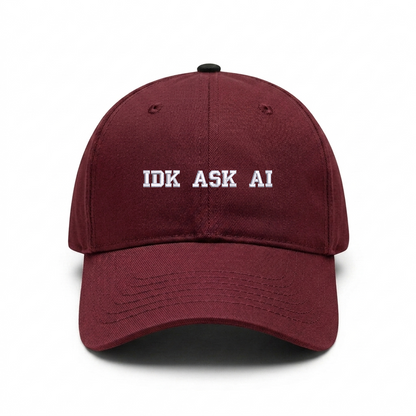 Standart cap "IDK ASK AI"
