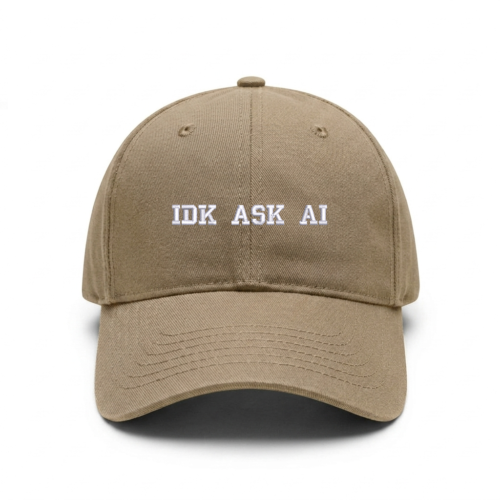 Standart cap "IDK ASK AI"
