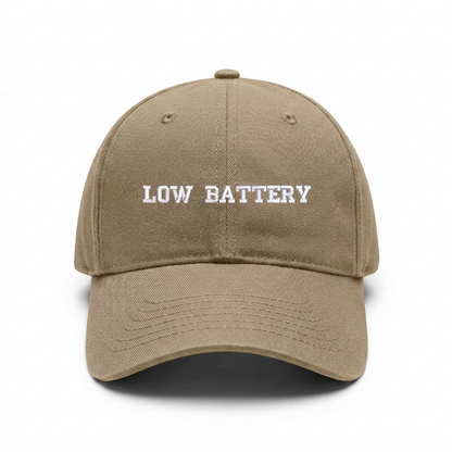Standart cap "LOW BATTERY"