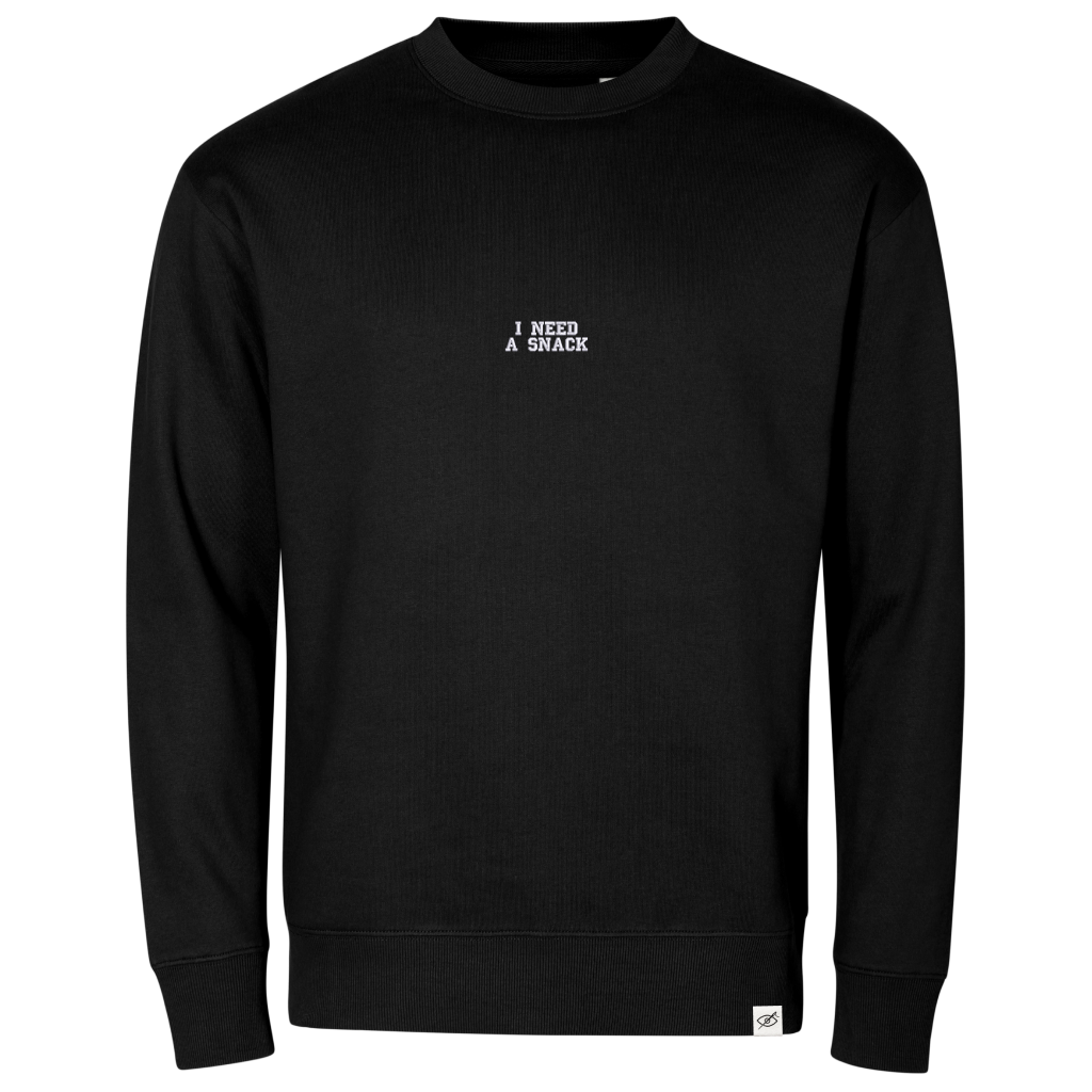 Crewneck "I NEED A SNACK"