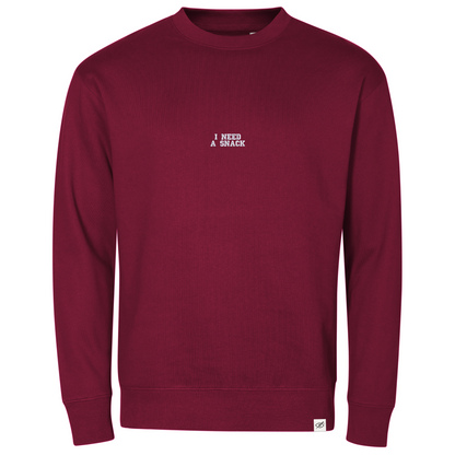 Crewneck "I NEED A SNACK"