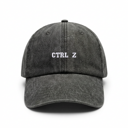 Vintage cap "CTRL Z"