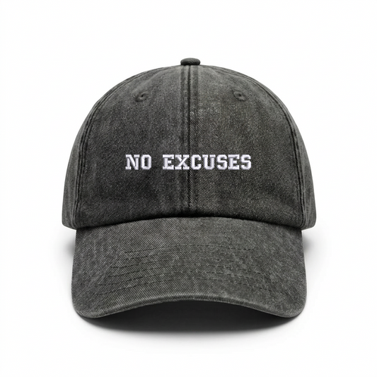 Vintage cap "NO EXCUSES"
