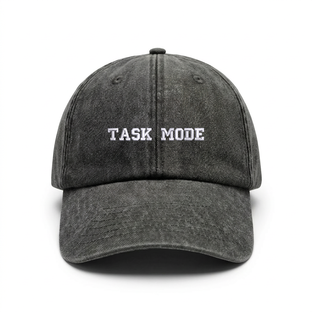 Vintage cap "TASK MODE"