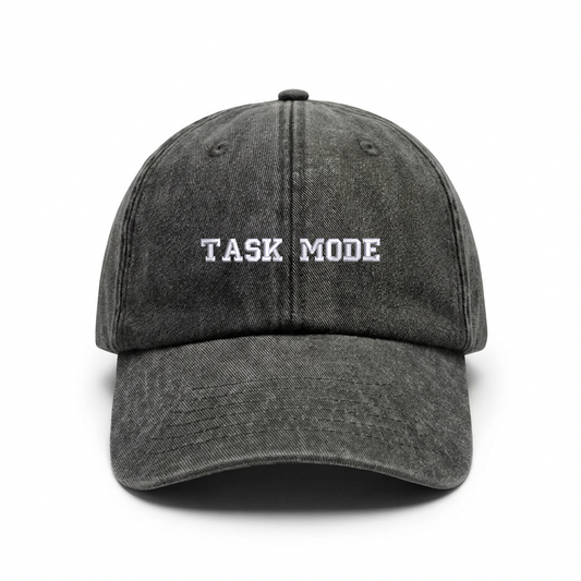 Vintage cap "TASK MODE"