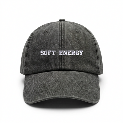 Vintage cap "SOFT ENERGY"