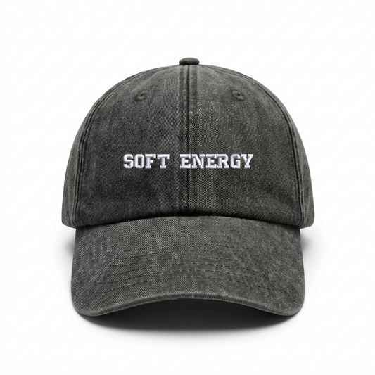Vintage cap "SOFT ENERGY"