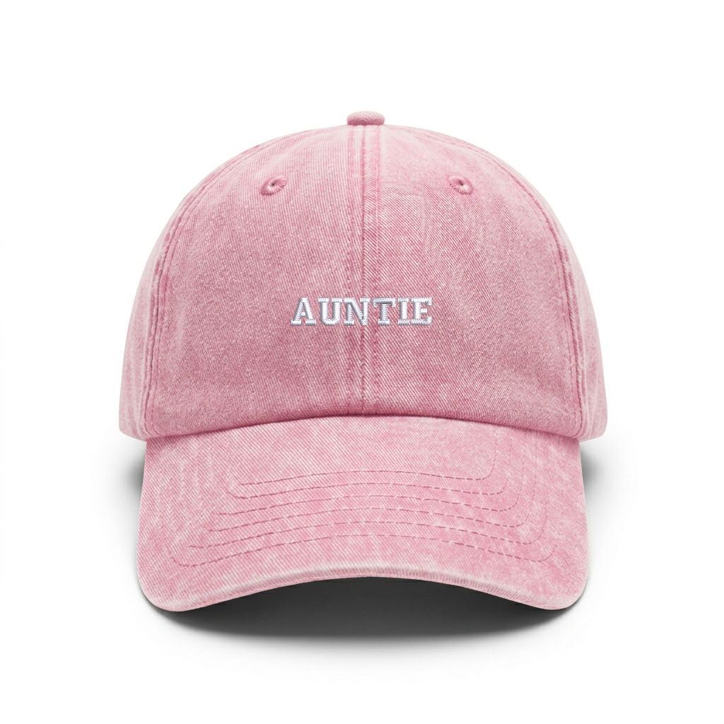 Vintage cap "AUNTIE"