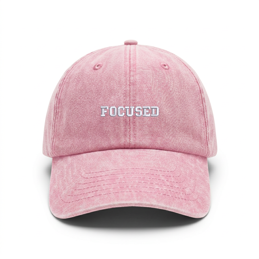 Vintage cap "FOCUSED"
