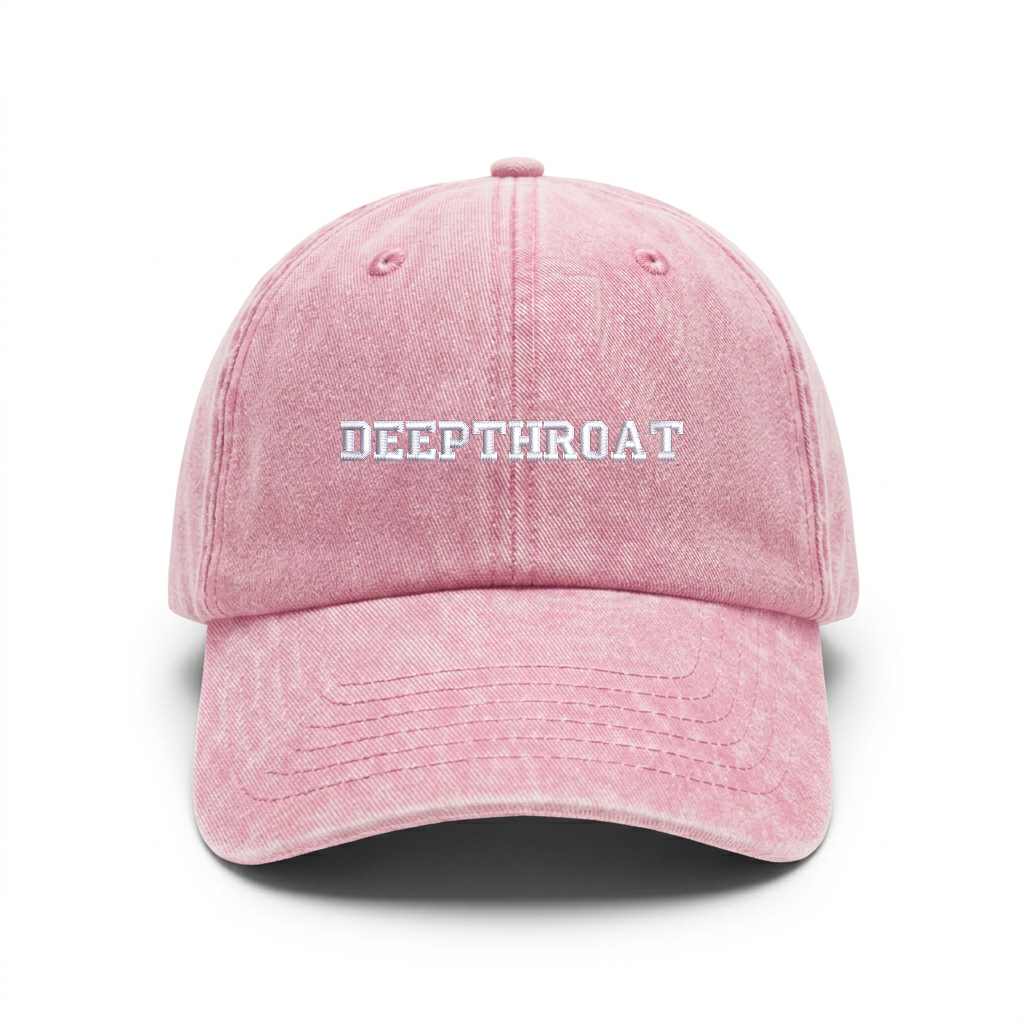 Vintage cap "DEEPTHROAT"