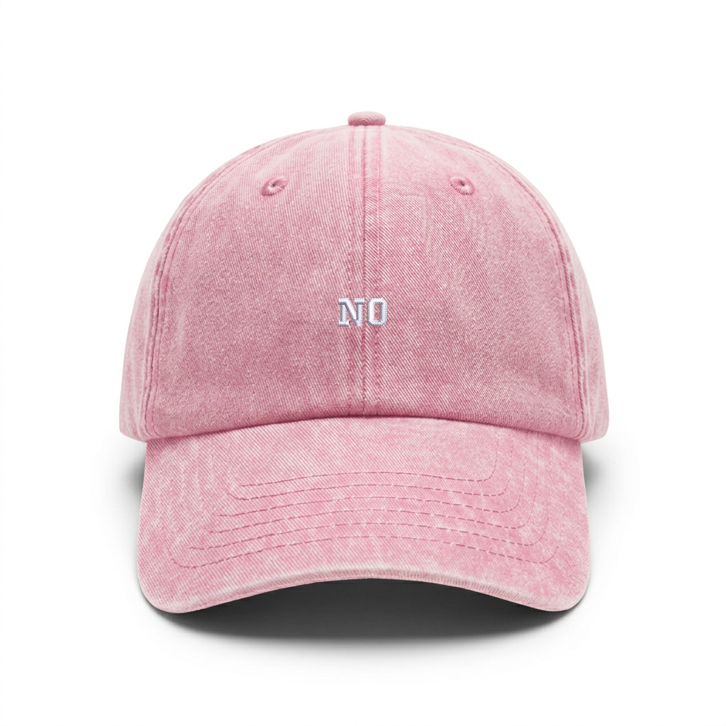 Vintage cap "NO"